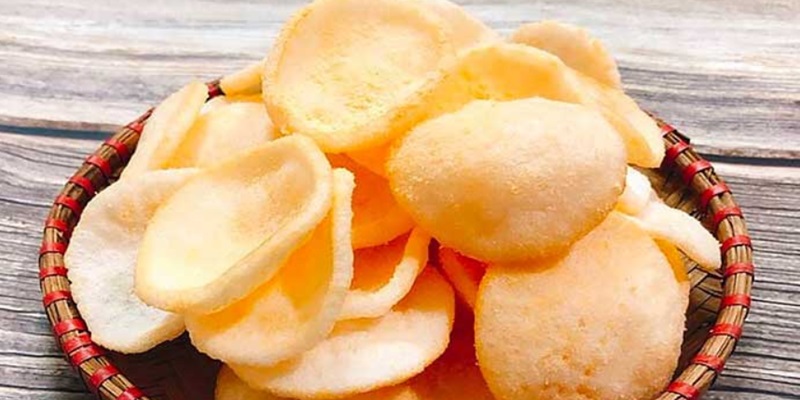 Bánh phồng Tam Nông là món đặc sản đơn giản